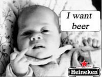 pic for Beby want beer